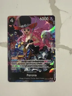 Perona (EB03-045) Character One Piece CCG 6000 Power Special Holo Blocker - Image 1