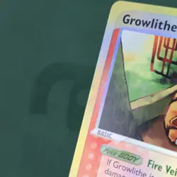 MP Reverse Holo Growlithe 65/100 EX Sandstorm 2003 Nintendo Pokemon Card - Image 3