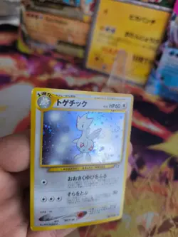 Pokemon Karte Card Togetic Neo Genesis Game 2000 Holo Wotc japanese Exc - Image 3