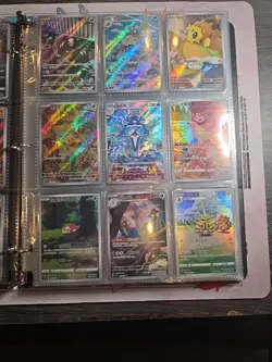 Pokemon Card Lot Binder V/VMAX IR Hits Ex 180 Cards NM Full Art - Image 3