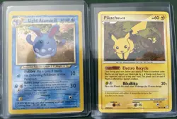 Pokemon TCG 34 Card Lot Vintage-Modern Holo/Reverse NM-HP Collection w/ Binder! - Image 2
