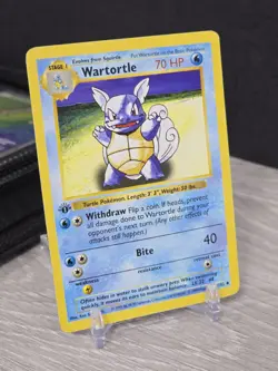 Pokemon Card Wartortle 42/102 1st Edition Shadowless Base Set WOTC 1999 Vintage - Image 1