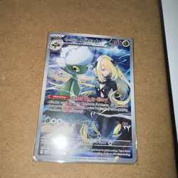 Pokemon Card Cynthias Roserade 184/182 Destined Rivals Illustration Near Mint - Image 4