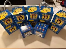 Brand new 23K Burger King Gold Pokemon Card Lot - 10x Pikachu 2x Poliwhirl - Image 1