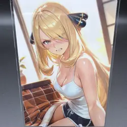 Cynthia Anime Waifu Card Doujin ACG Goddess Holo - Image 1