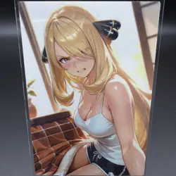 Cynthia Anime Waifu Card Doujin ACG Goddess Holo - Image 2