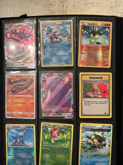 Pokemon Cards Vintage Binder 360+ Cards Full Art, Japanese, Holo, Reverse Holo - Image 3