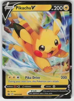 UR - 02 Holo Pikachu V SWSH285 Promo SWSH: Sword & Shield Promo Cards - Image 1