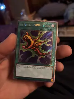 Yu-Gi-Oh! The Flute of Summoning Dragon RA03-EN087 Platinum Secret Rare Card - Image 1