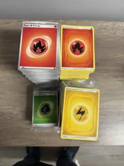 Pokemon Bulk Lot 1000 Plus Energy Cards - Image 1
