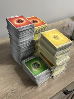Pokemon Bulk Lot 1000 Plus Energy Cards - Image 3