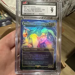 MTG Miku, Child of Song - Child of Alara RAINBOW FOIL Secret Lair 1599 CGC 9 🔥 - Image 1