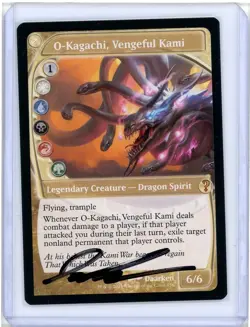 O-Kagachi, Vengeful Kami Mystery Booster 2 Rare Signed Artist Proof MTG - Image 1
