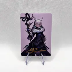 Y'shtola, Night's Blessed - Art Series 53/53 Gold Stamped Signature - Image 1
