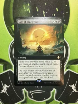 Day of Black Sun - Extended Art - Avatar: the Last Airbender - NM - Rare - MTG - Image 1