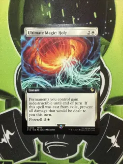 Ultimate Magic: Holy (Extended Art Rare)Final Fantasy Magic Mtg NM - Image 1