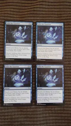 Magic: the Gathering / MtG Solve the Equation x4 Strixhaven - Image 1