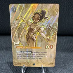 1x Tiana - Restaurant Owner - 206/204 - Enchanted - Holofoil NM-Mint Disney Lorc - Image 1
