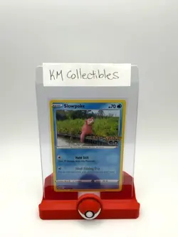 #019/078 Slowpoke Normal Common - Pokemon Go English NM - Image 3