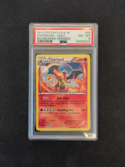 2012 Pokemon B & W Charizard #20 - Holo Boundaries Crossed PSA 8 NM-MT - Image 1