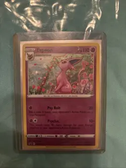 Espeon SWSH174 (Fusion Strike) Holo Promo Pokemon Card - Image 4