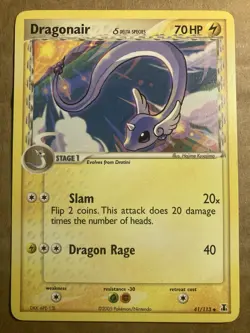 Dragonair Pokemon Card Delta Species 41/113 LP - Image 1