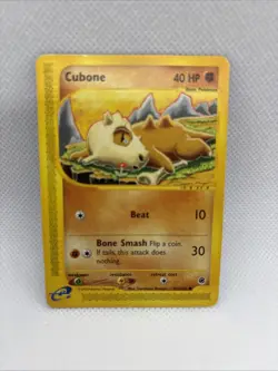 Pokemon TCG Cubone Expedition Base Set 103/165, Regular Common - Image 1