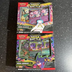Pokemon Mega Gengar EX + Mega Diancie EX Battle Deck Set of 2 Brand New Sealed - Image 1