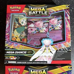 Pokemon Mega Gengar EX + Mega Diancie EX Battle Deck Set of 2 Brand New Sealed - Image 3