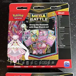 Pokemon Mega Gengar EX + Mega Diancie EX Battle Deck Set of 2 Brand New Sealed - Image 5