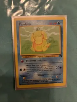 Psyduck 65/82 First Edition Team Rocket Pokemon Card - Image 1