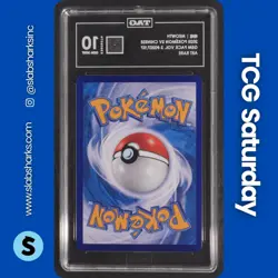 2025 POKEMON SV CHINESE GEM PACK VOL.3 #0207/07 MEOWTH ART RARE TAG 10 - Image 2