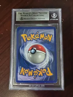 1999 Pokemon Base Set Unlimited Blastoise Holo 2/102 BGS 7 NEAR MINT WOTC - Image 2