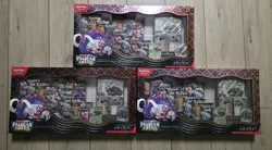 [Lot of 3]Pokemon TCG PALDEAN FATES Great Tusk Iron Treads Ex Premium Collection - Image 1