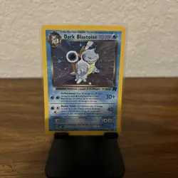 1995 Pokemon TCG Dark Blastoise Holo Team Rocket 3/82 - Image 1