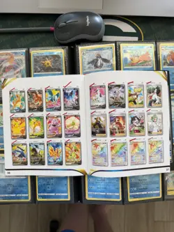 Pokemon TCG Brilliant Stars Complete Master Set with Trainer Gallery and Binder - Image 1