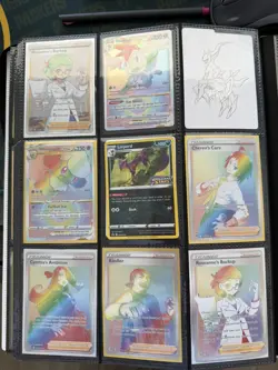 Pokemon TCG Brilliant Stars Complete Master Set with Trainer Gallery and Binder - Image 3