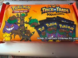 Pokemon 2024 Pokemon Trick or Trade BOOster Bundle 35 Mini Packs - Image 2