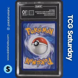 2025 POKEMON PHANTASMAL FLAMES #107/094 AMBIPOM ILLUSTRATION RARE TAG 10 - Image 2