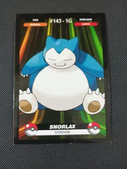 Pokemon 2024 Crealaser Database Set Peru Snorlax 143 US Seller - Image 1