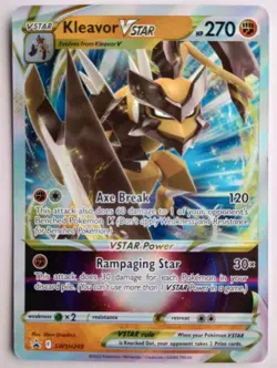 Kleavor VSTAR SWSH249 | Black Star Promo | Pokemon TCG | NM - Image 1