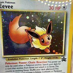 Pokemon CGC 8 Eevee Holo Promo 2000 #11 Pokemon League English - Image 3