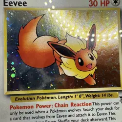 Pokemon CGC 8 Eevee Holo Promo 2000 #11 Pokemon League English - Image 5