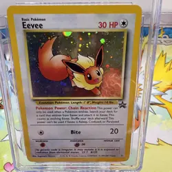 Pokemon CGC 8 Eevee Holo Promo 2000 #11 Pokemon League English - Image 3