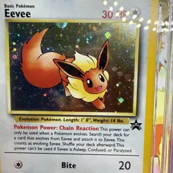 Pokemon CGC 8 Eevee Holo Promo 2000 #11 Pokemon League English - Image 4