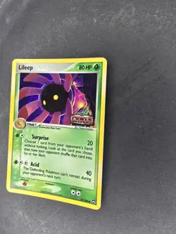 2007 Pokemon, Power Keepers, #52/108 Lileep, Reverse Holo - Image 4
