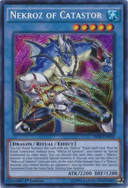 Yugioh! LP Nekroz of Catastor - THSF-EN018 - Secret Rare - Unlimited Edition Lig - Image 1