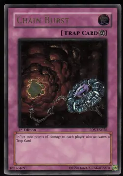 Chain Burst (UTR) RDS-EN056 Ultimate Rare 1st Edition Yu-Gi-Oh - Image 1