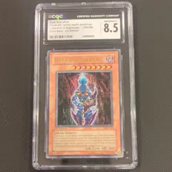 Yu-Gi-Oh! Dark Necrofear 1st Ed Ultra Rare CGC 8.5 LON-065 - Image 1
