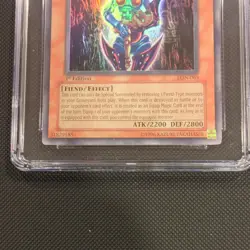 Yu-Gi-Oh! Dark Necrofear 1st Ed Ultra Rare CGC 8.5 LON-065 - Image 4